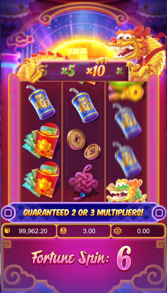 Diseño visual de Fortune Dragon